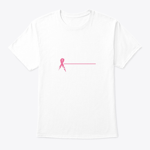 Stamp Out Breast Cancer   Postal Workers White Camiseta Front