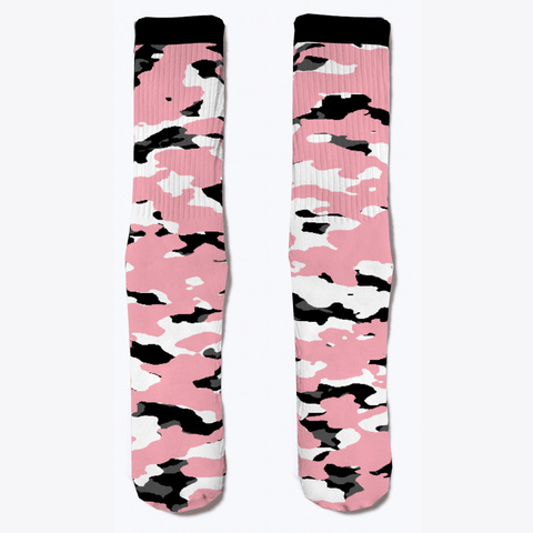 Military Camouflage   Pink Iii Standard Camiseta Front