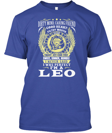 Leo Birthday Dirty Mind Zodiac Sign