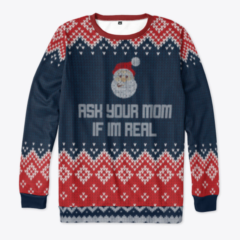 Naughty Santa Exclusive Standard Camiseta Front