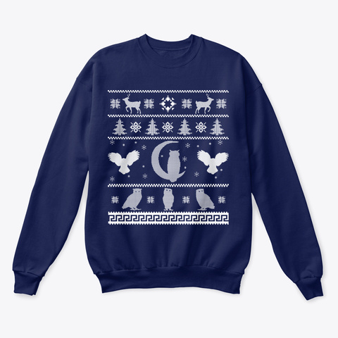 Owl Ugly Christmas Sweater Unisex Tshirt