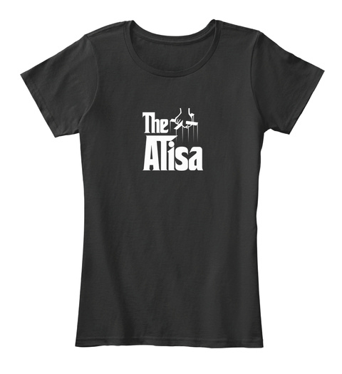 Alisa The Family Tee Black T-Shirt Front