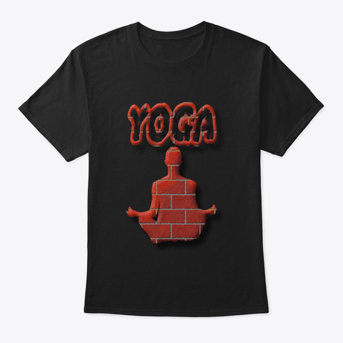 Yoga Z0ozw Black T-Shirt Front
