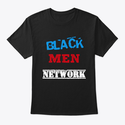 Black Men Network Shirts/Hoodies Black T-Shirt Front
