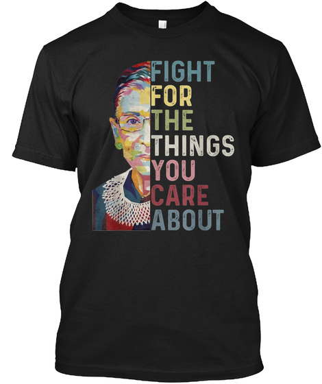 VINTAGE FIGHT FOR THE THINGS YOU CARE AB Unisex Tshirt