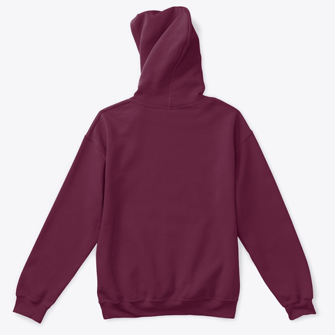 Accurate Needs Maroon T-Shirt Back