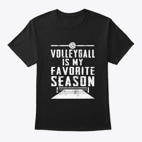 Volleyball Is My Favorite Season For Vol Black Kaos Front
