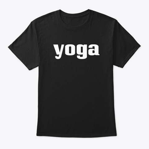 Yoga Zuih6 Black T-Shirt Front