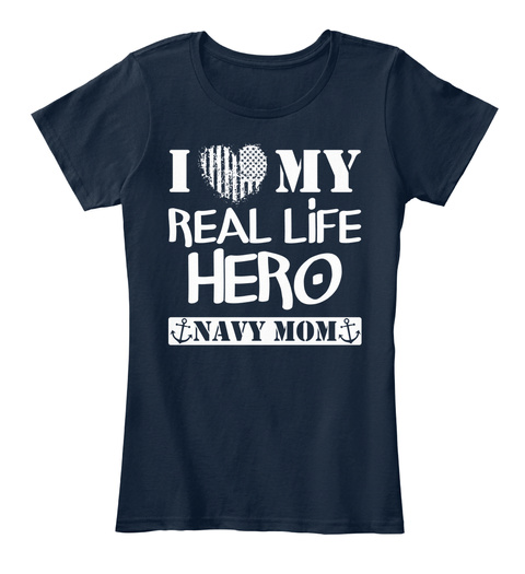Wear The Navy Mom Love Shirt