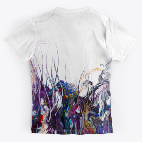 Weedy Spirally Garden Standard T-Shirt Back
