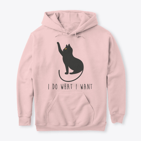 I Do What I Want Funny Cat Tee