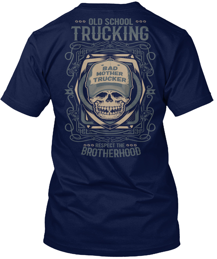 Old School Truckin for Truckers Unisex Tshirt