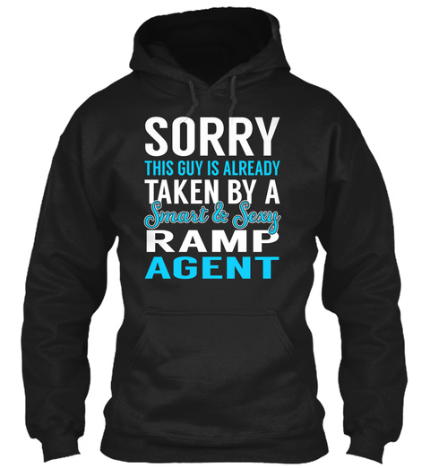 Ramp Agent Black T-Shirt Front