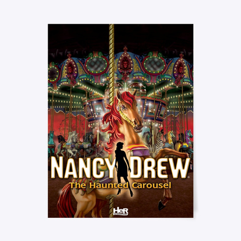 Nancy Drew: The Haunted Carousel Standard T-Shirt Front