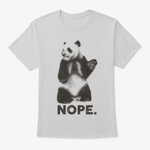 Funny Lazy Nope Panda Bear Themed Gift