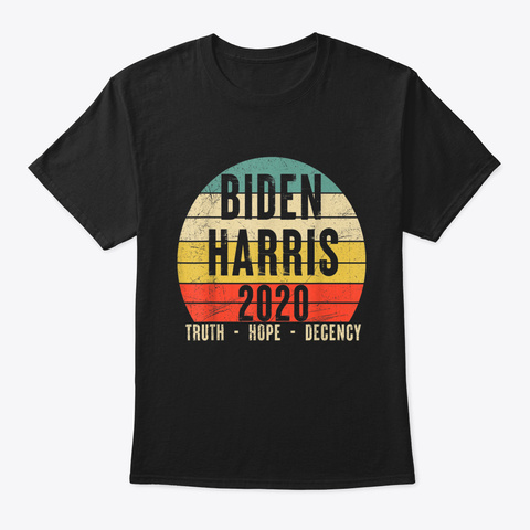 Biden Harris 2020 Truth Hope Decency Pullover Hoodie