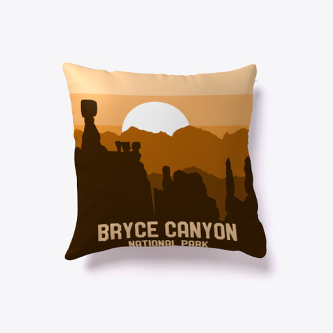 Vintage Bryce Canyon National Park Utah Black T-Shirt Front