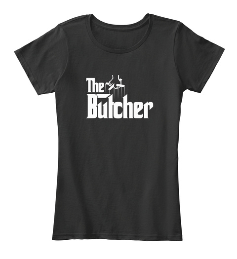 The Butcher Black T-Shirt Front