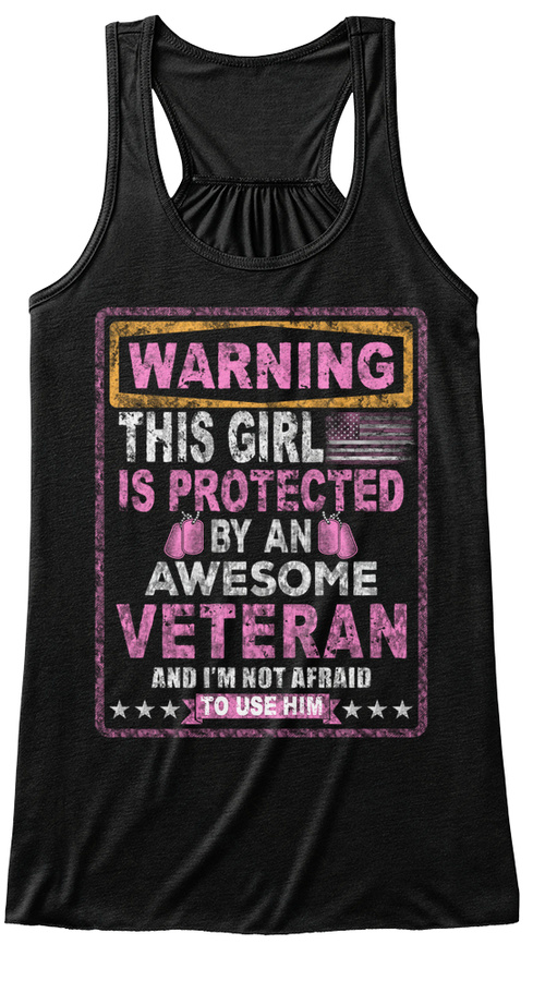 This Girl Is Protected By A Veteran Unisex Tshirt