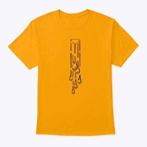 Clip Art Gold T-Shirt Front