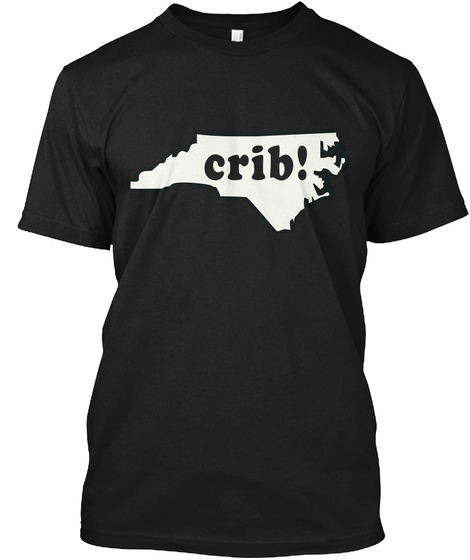 Crib! Black T-Shirt Front