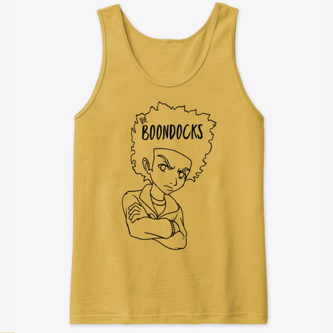 The Boondocks  Gold T-Shirt Front