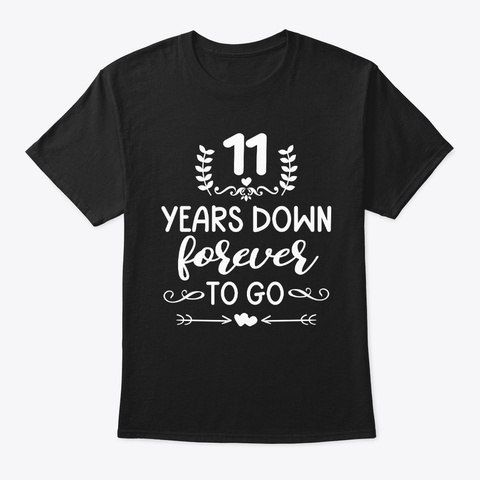 Cool 11th Anniversary T Shirt Gift