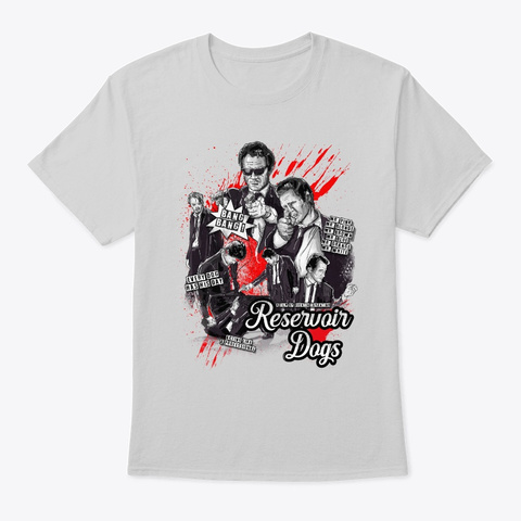 Reservoir Dogs  Light Steel T-Shirt Front