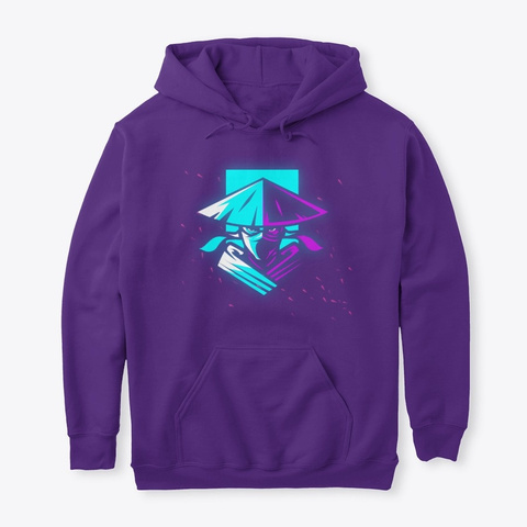 Ninja Purple T-Shirt Front