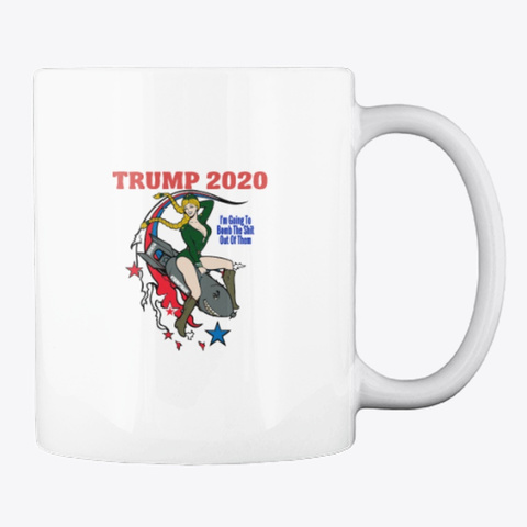 Trump 2020 White T-Shirt Back