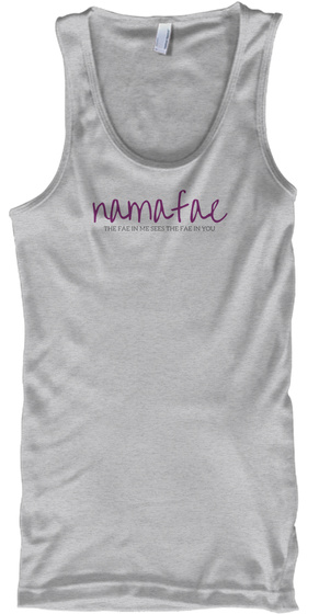 Namafae (Fairy Honoring)  Sport Grey T-Shirt Front