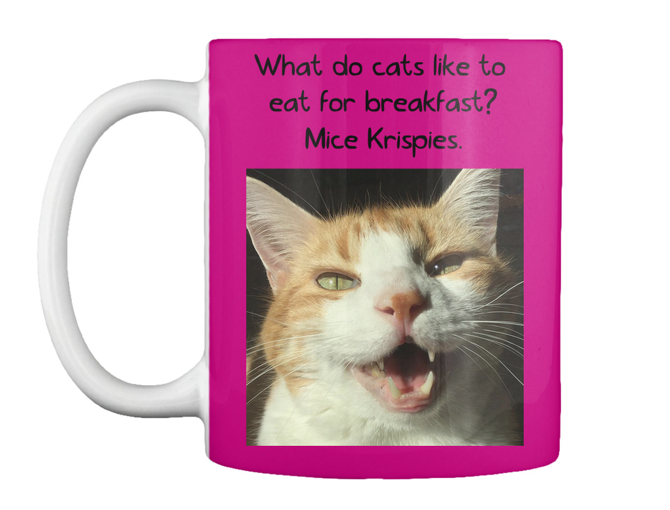Cat Jokes What Do Cats Like To Eat For Breakfast Mice Krispies Products From Butters The Bean Designs Teespring,Smoked Salmon Bagel