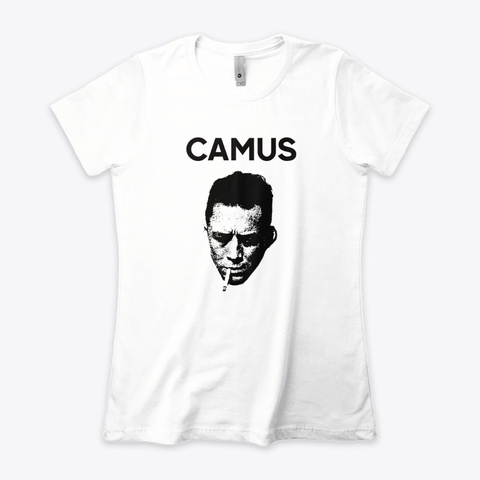 Camus White T-Shirt Front