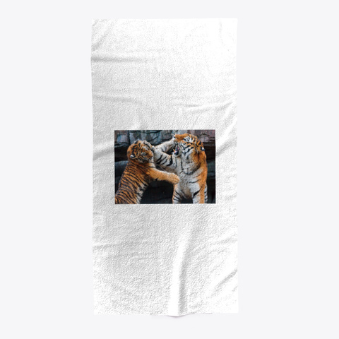 Tiger Towel  Standard T-Shirt Front