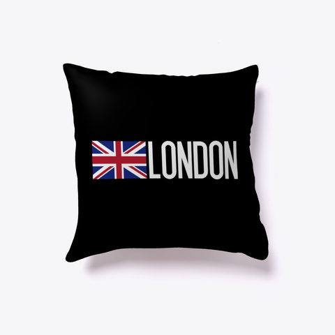 London British Flag White T-Shirt Front