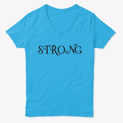 Strong Women's V Neck Products