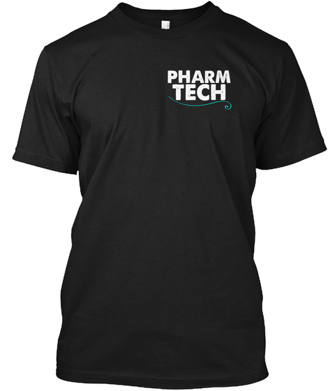 Pharm Tech Black T-Shirt Front