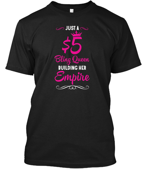 $5 Bling Queen Building Paparazzi Tshirt