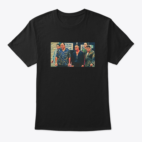 Mobsters Black T-Shirt Front