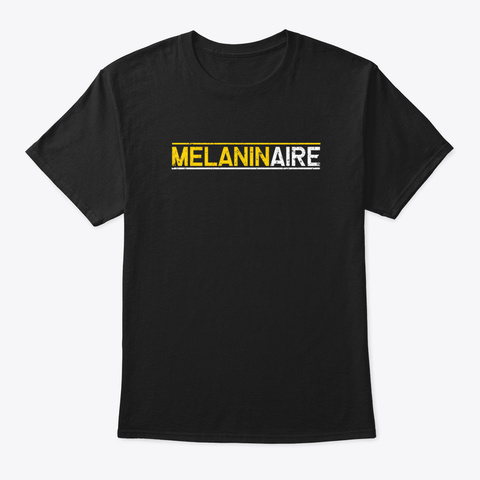 Melaninaire Rrooy Black T-Shirt Front