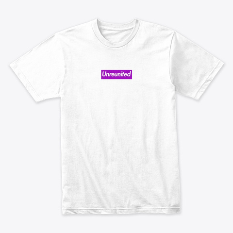 *Early Access* Unreunited Merch Test 001 White áo T-Shirt Front