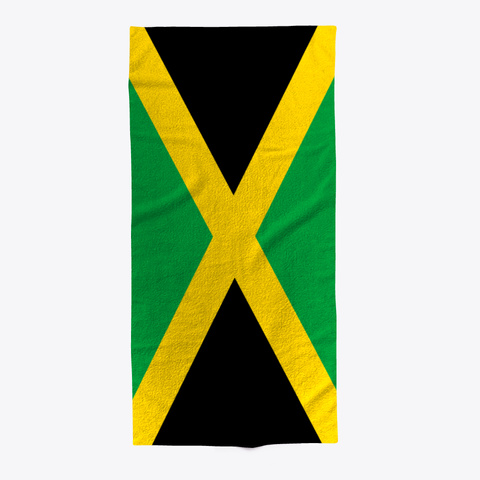 Jamaica Beach Towel Standard T-Shirt Front