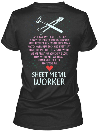 Cute Sheet Metal Worker's Lady