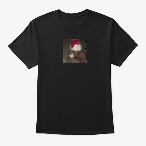 A Ghetto Christmas Carol  Black T-Shirt Front