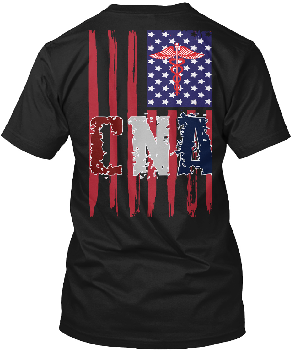 Patriotic American Flag Cna Nurse Products