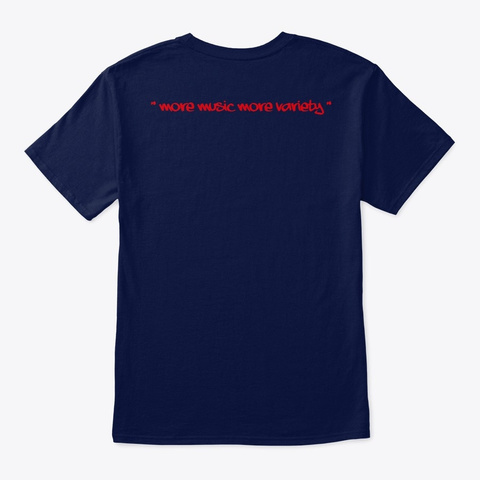 N Navy T-Shirt Back