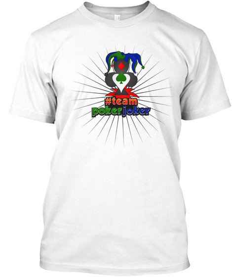 Team Joker White T-Shirt Front