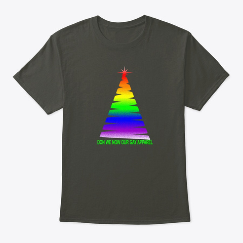 Our Gay Apparel Smoke Gray T-Shirt Front