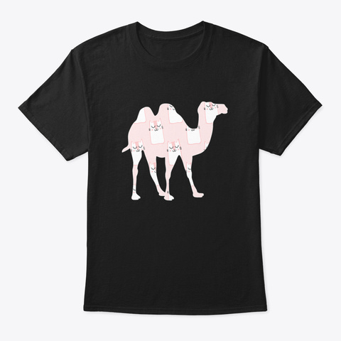 Camel 60 Black T-Shirt Front