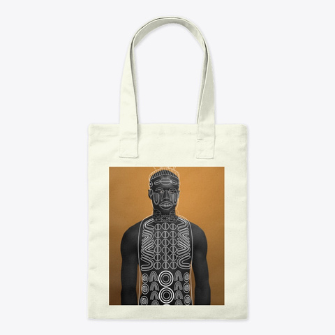 We Are Our Ancestors Tote  Natural T-Shirt Front